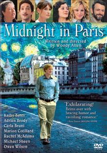Midnight in Paris [video recording (DVD)] / Sony Pictures Classics presents a Mediapro, Versátil Cinema & Gravier production ; a Pontchartrain production ; produced by Letty Aronson, Stephen Tenenbaum, Jaume Roures ; written and directed by Woody Allen.
