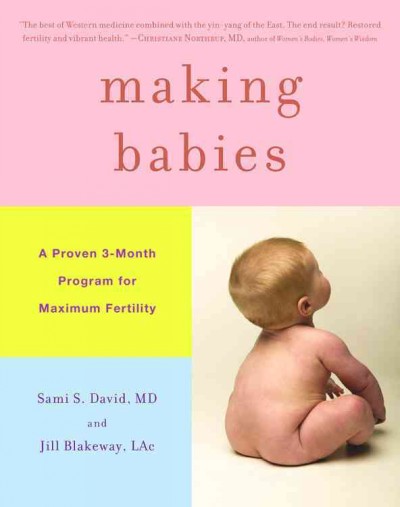 Making babies : a proven 3-month program for maximum fertility / Sami S. David and Jill Blakeway.