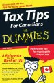 Tax tips for Canadians for dummies  Cover Image