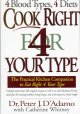 COOK RIGHT FOR YOUR TYPE: 4 BLOOD TYPES, 4 DIETS. Cover Image