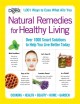 Natural remedies for healthy living : over 1000 smart solutions to help you live better today  Cover Image
